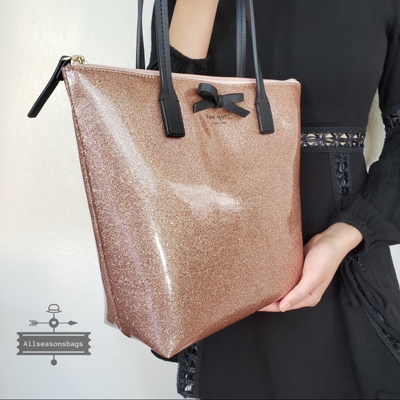 NWT kate spade Jeralyn Street mavis Roségold tote - Picture 2 of 8